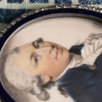 Philip Jean, miniature portrait of a gentleman, signed and dated 1787