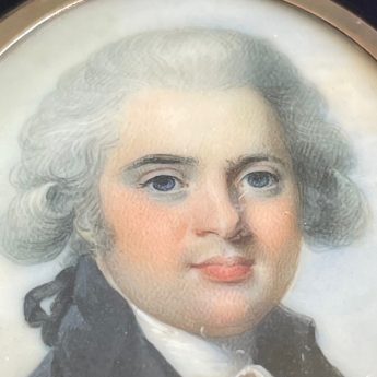 John Donaldson, miniature portrait of a gentleman