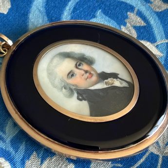 John Donaldson, miniature portrait of a gentleman