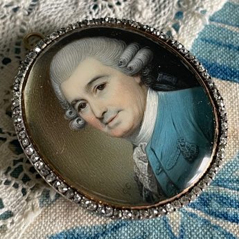 George Engleheart, a fine miniature portrait of a gentleman