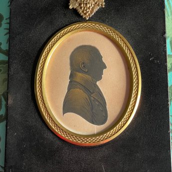 John Field, silhouette of Lt-Col. George Thomas Thomas