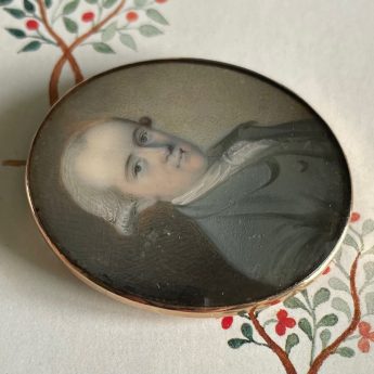 John MacMoreland, miniature portrait of John Degge