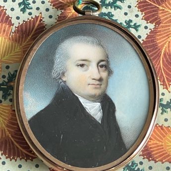 George Engleheart, miniature portrait of a gentleman